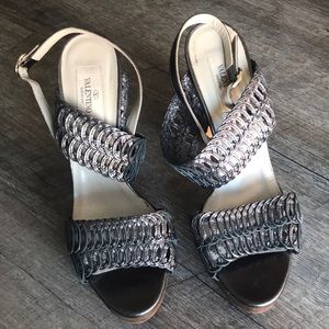 Valentino 4.5” platform heels